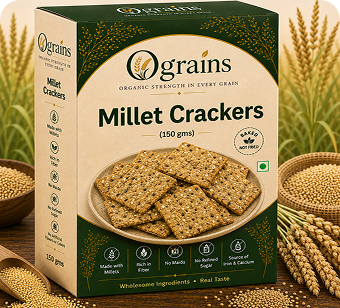 Millet Crackers