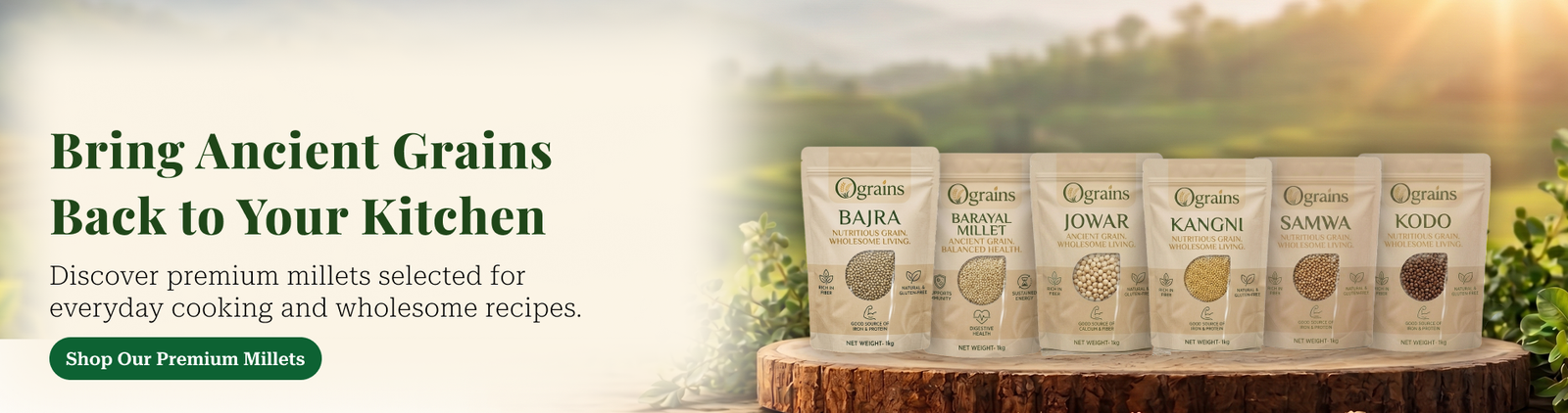 Rediscover the Goodness of Traditional Millets